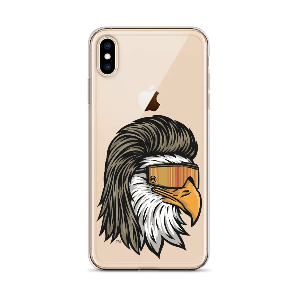 Eagle Mullet iPhone Case - Clear