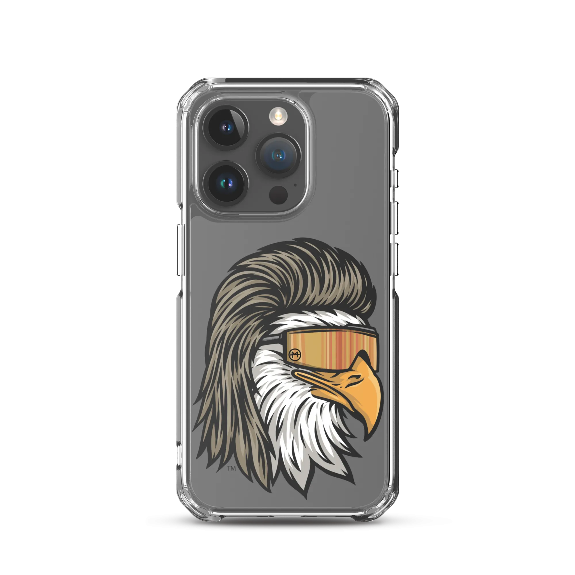 Eagle Mullet iPhone Case - Clear