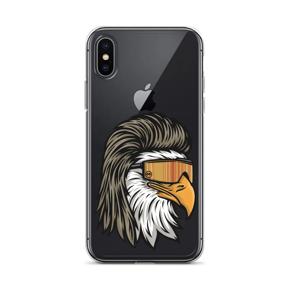 Eagle Mullet iPhone Case - Clear