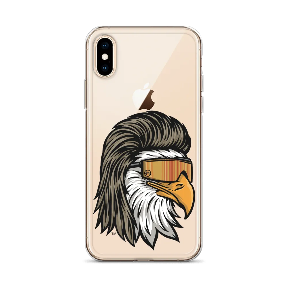 Eagle Mullet iPhone Case - Clear