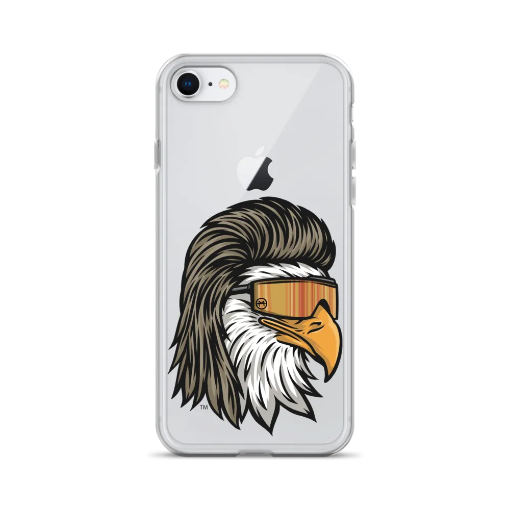 Eagle Mullet iPhone Case - Clear