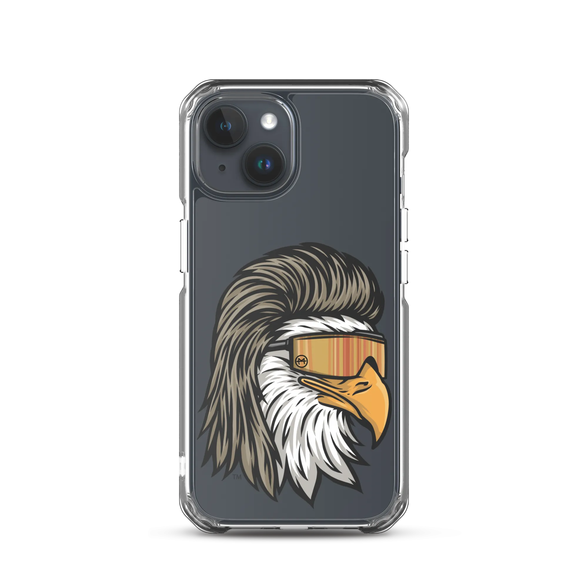 Eagle Mullet iPhone Case - Clear