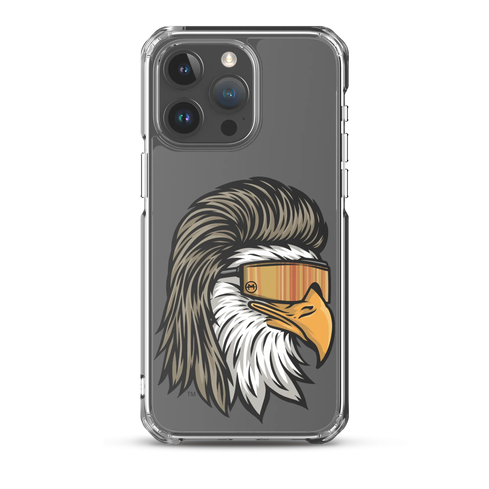 Eagle Mullet iPhone Case - Clear