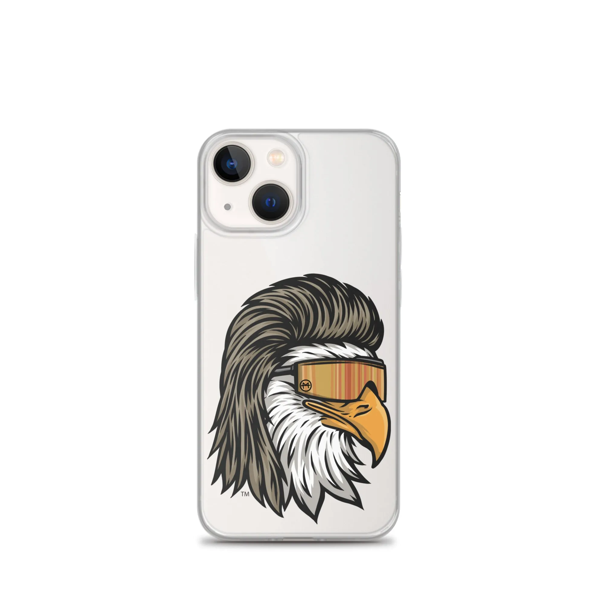 Eagle Mullet iPhone Case - Clear