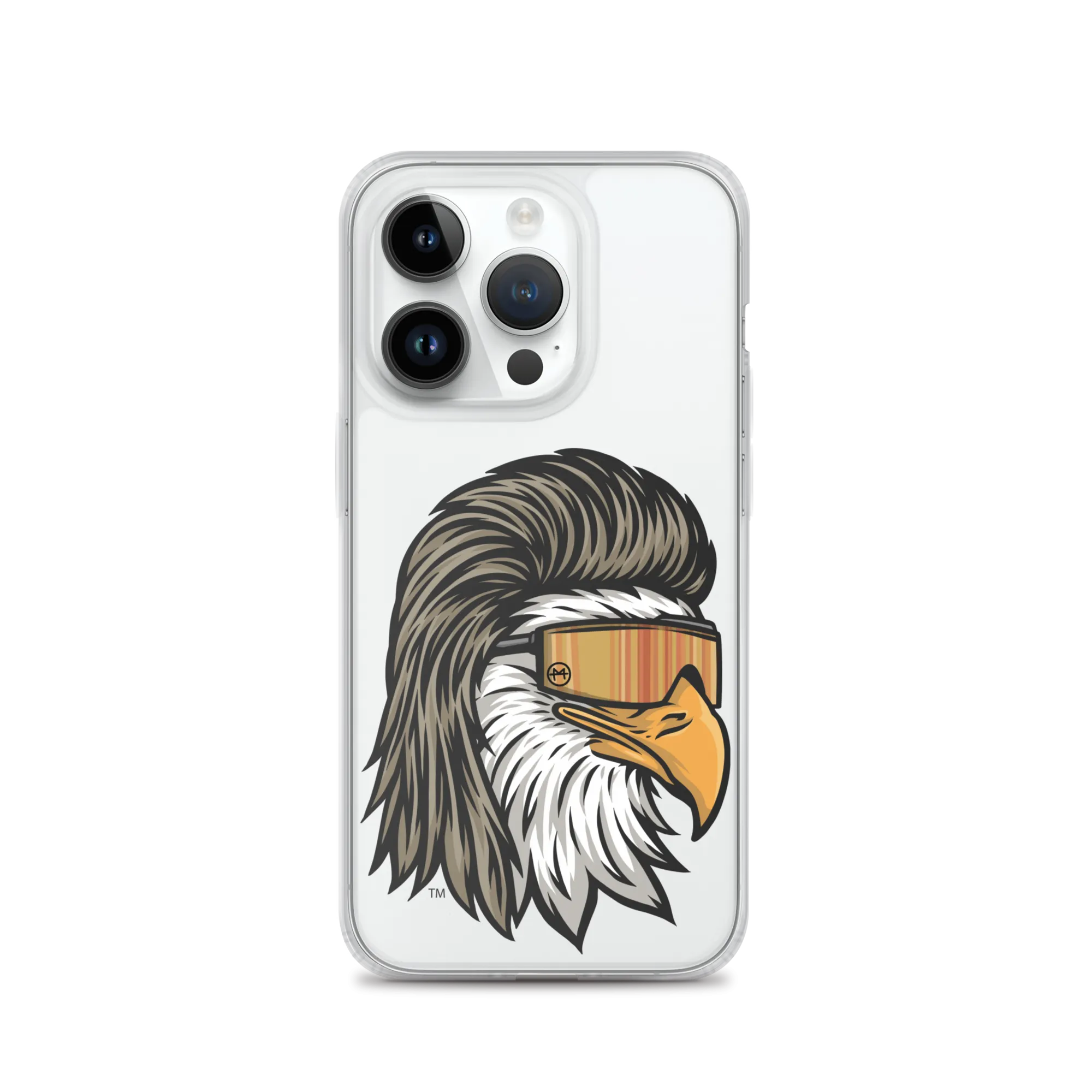 Eagle Mullet iPhone Case - Clear