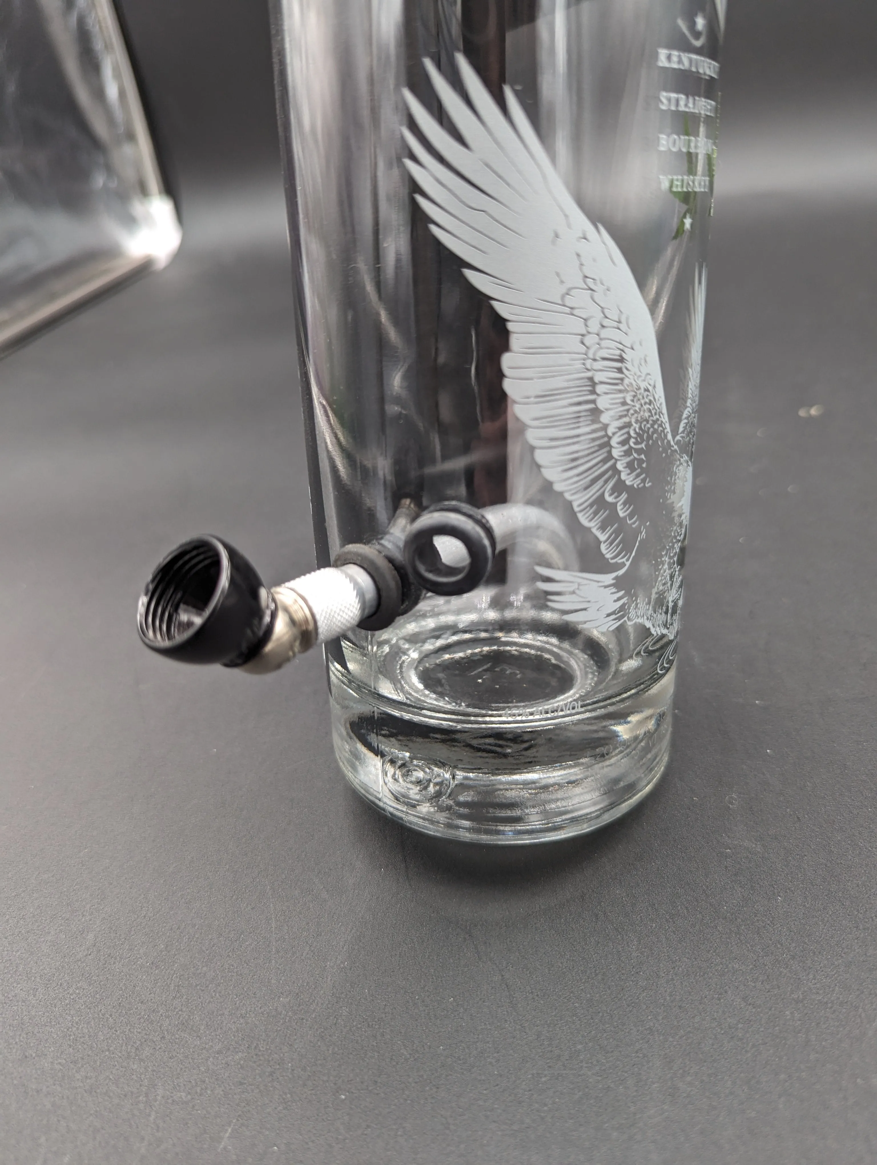 Eagle Rare Whiskey Liquor Bottle Bong