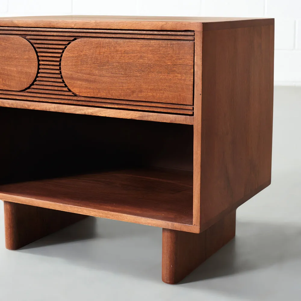 ELLIPSE - Mango Night Stand