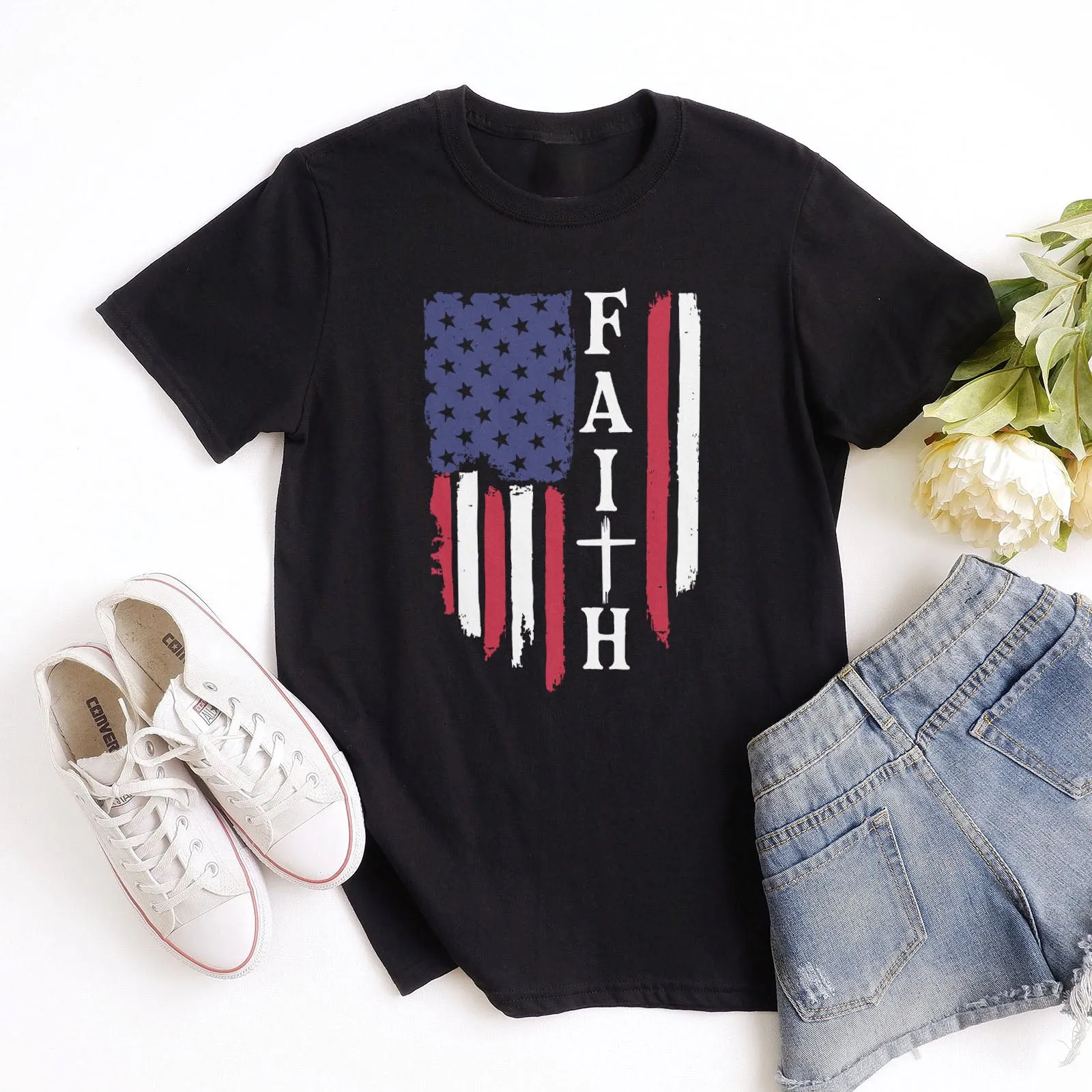 Faith American Flag Tee