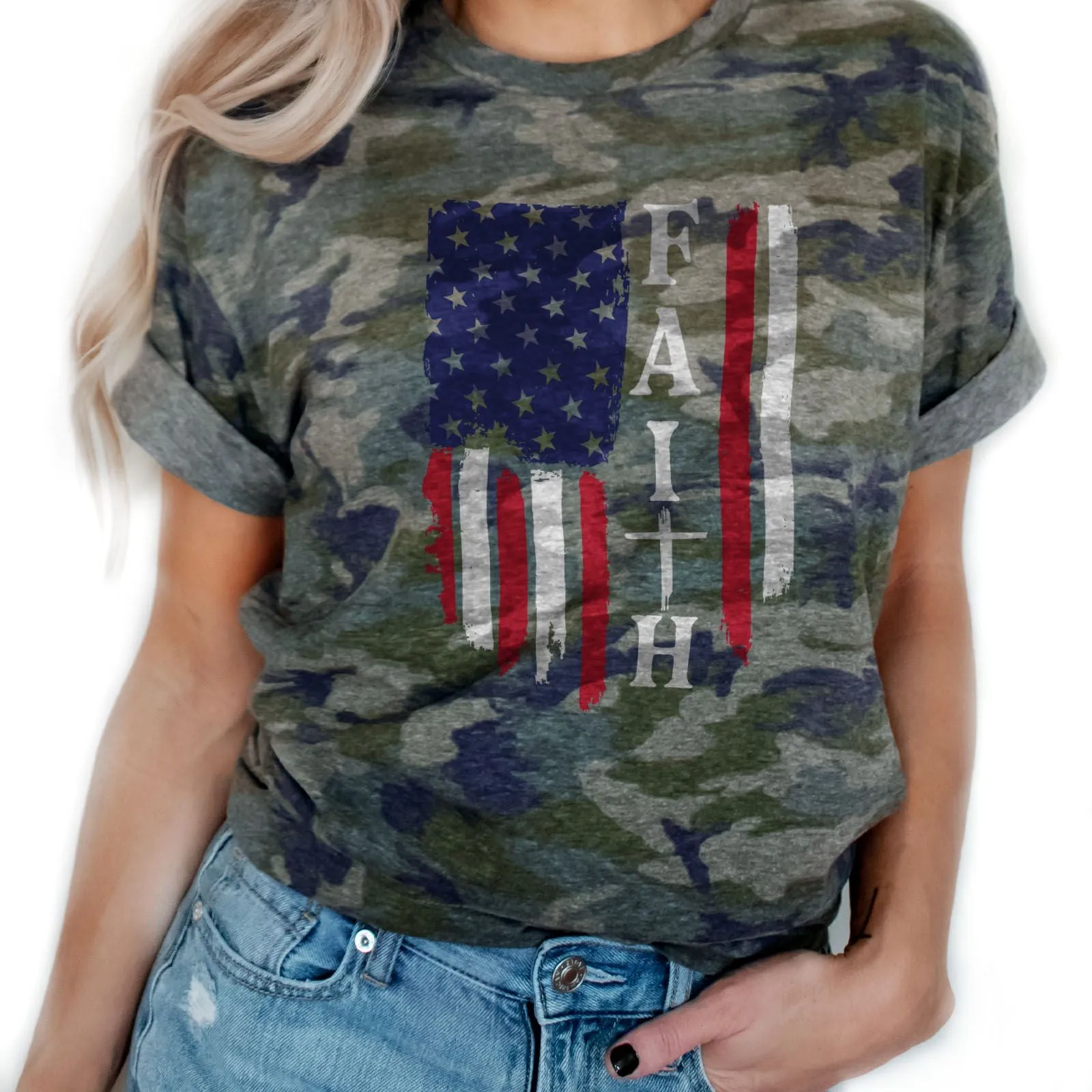 Faith American Flag Tee