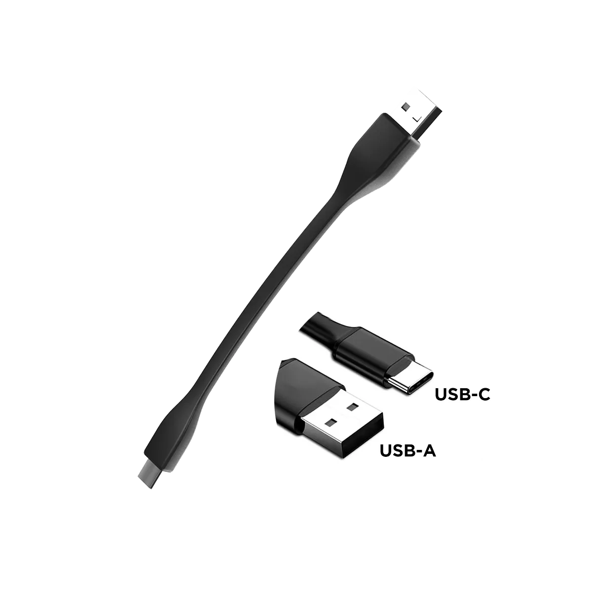 Flexible USB-C to USB-A Cable Stand