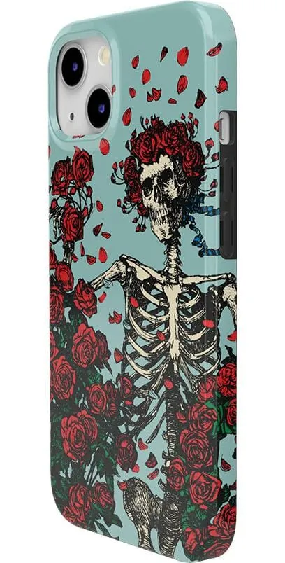 Forever Grateful | Grateful Dead Skeleton Floral Case