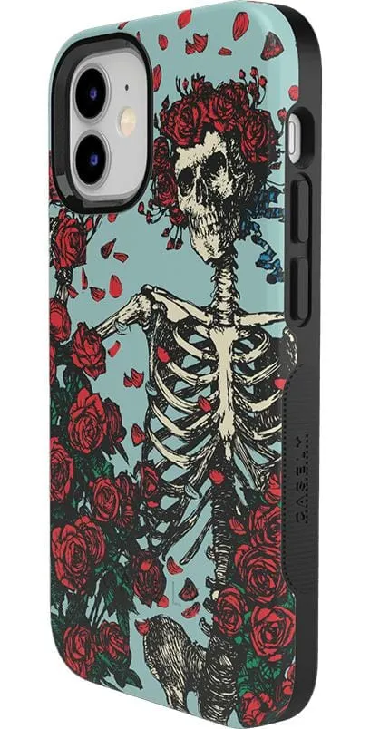 Forever Grateful | Grateful Dead Skeleton Floral Case