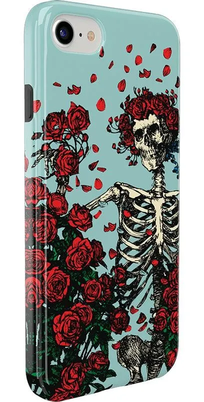 Forever Grateful | Grateful Dead Skeleton Floral Case