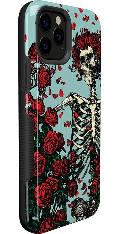 Forever Grateful | Grateful Dead Skeleton Floral Case