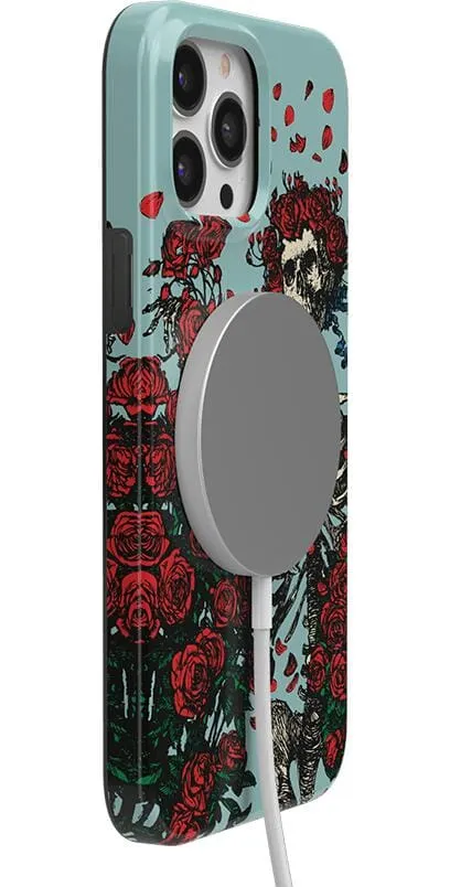 Forever Grateful | Grateful Dead Skeleton Floral Case