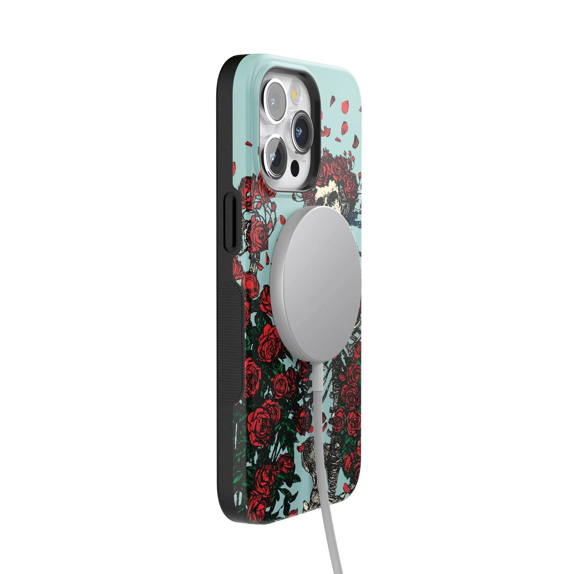 Forever Grateful | Grateful Dead Skeleton Floral Case