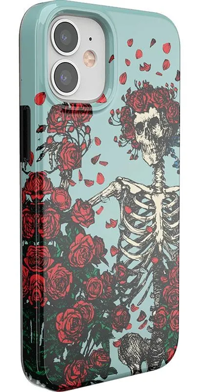 Forever Grateful | Grateful Dead Skeleton Floral Case