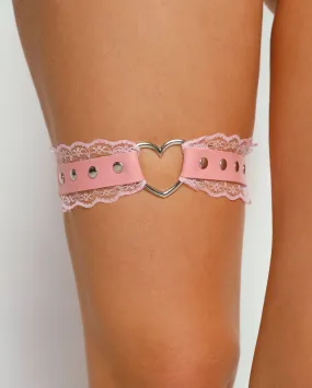 Forever Yours Single Lace Leg Garter