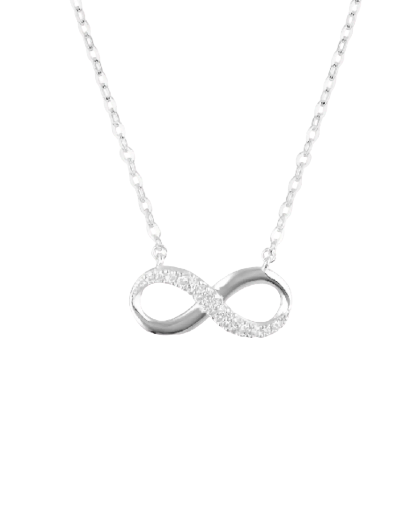 Georgini Forever Infinity Pendant w/ CZ - Silver