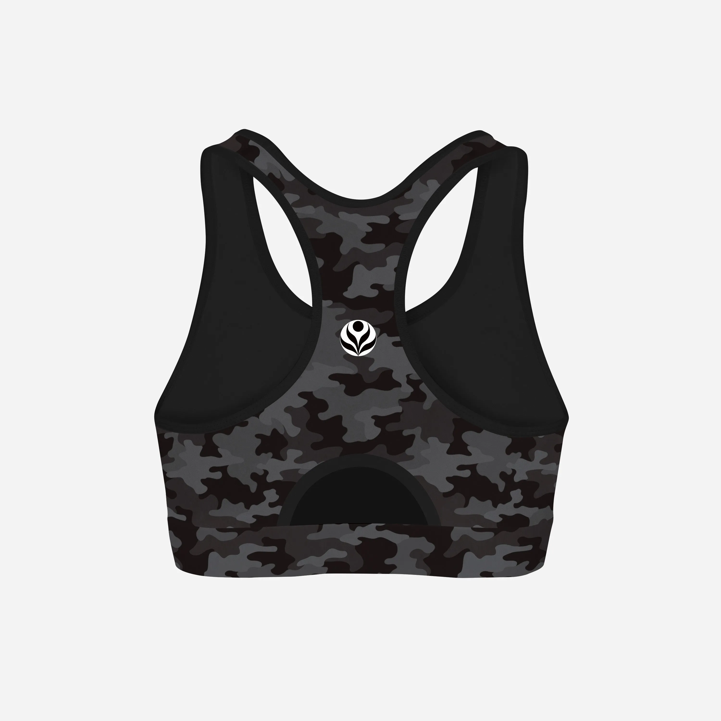 H&K Black - Sports Bra