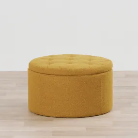 Iris Ottoman - Old Gold