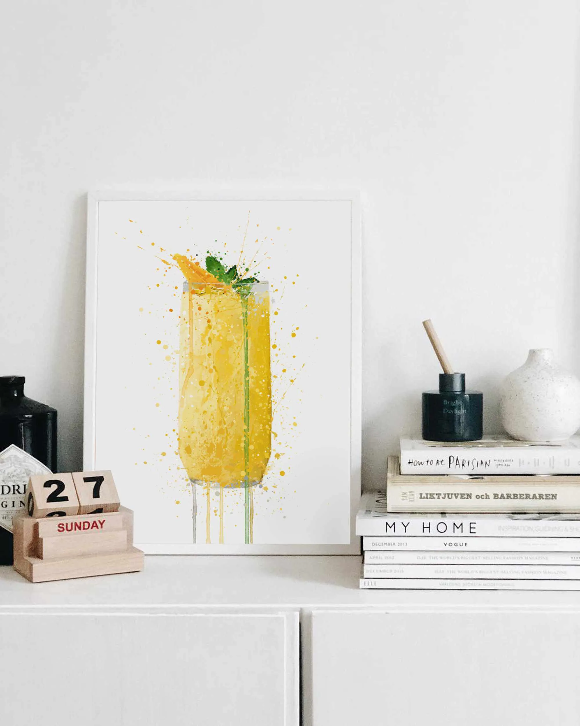 Mango Lassi Wall Art Print