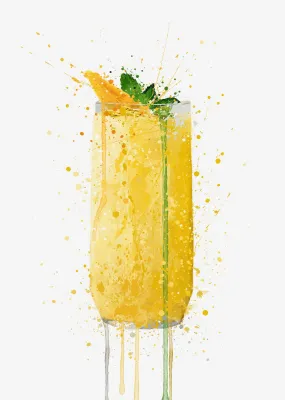 Mango Lassi Wall Art Print