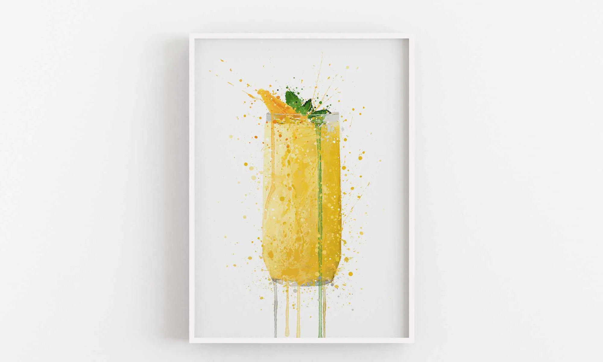 Mango Lassi Wall Art Print