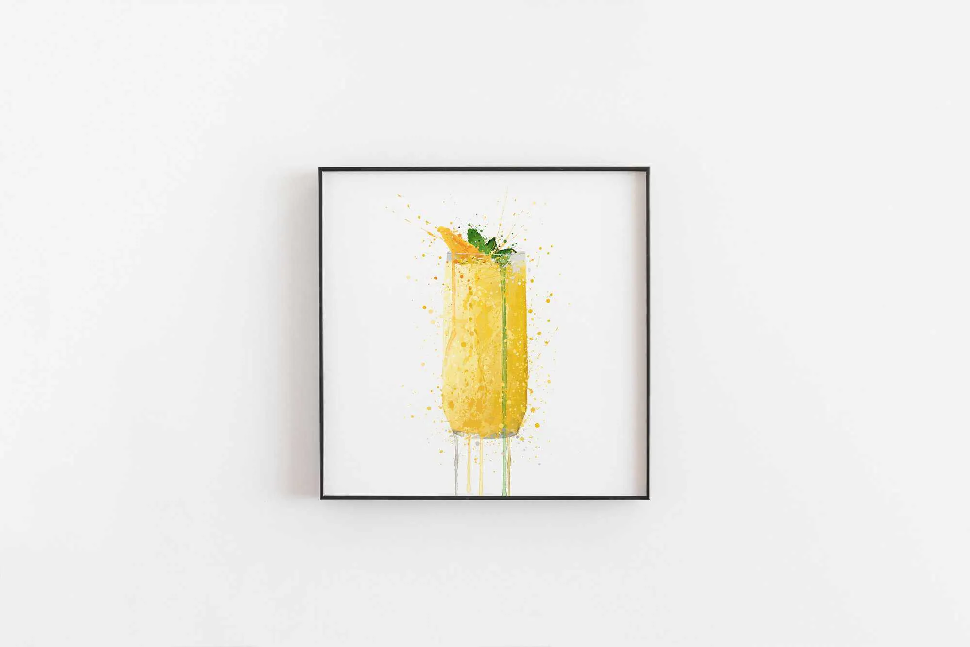 Mango Lassi Wall Art Print