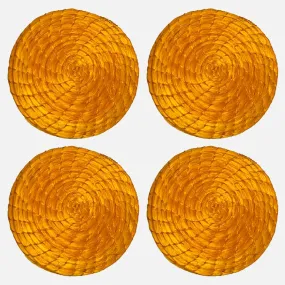 Mango Yellow Cool Coasters 4 Set