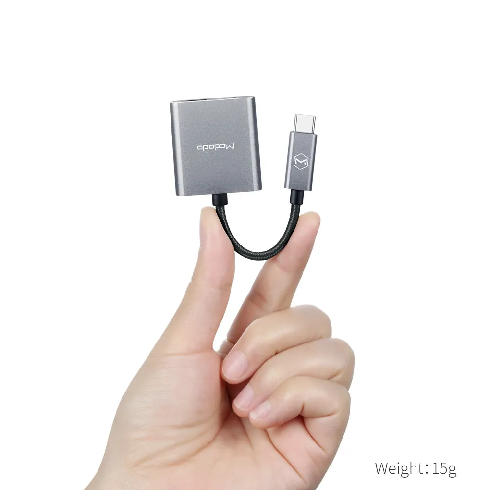 Mcdodo Boss Series USB-C to USB-C and DC3.5mm Adapter