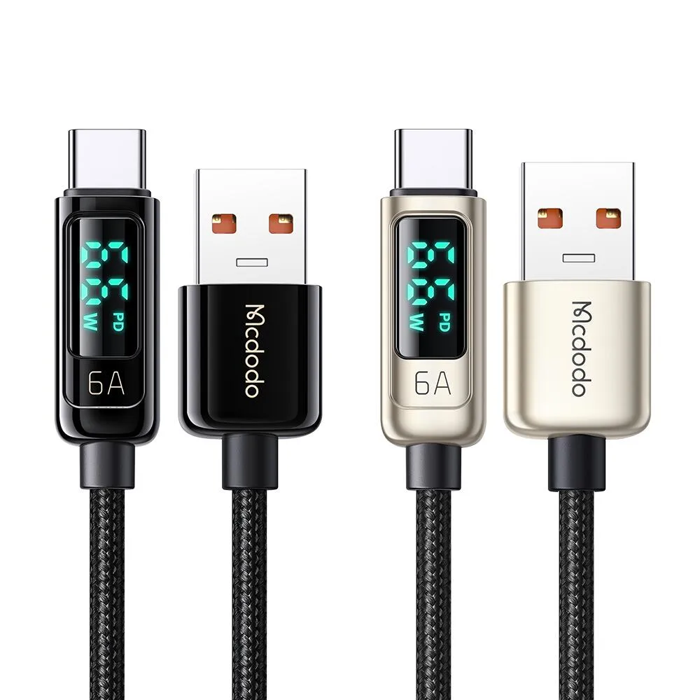 Mcdodo Digital Pro USB-A to USB-C Cable 6A (1.2M)