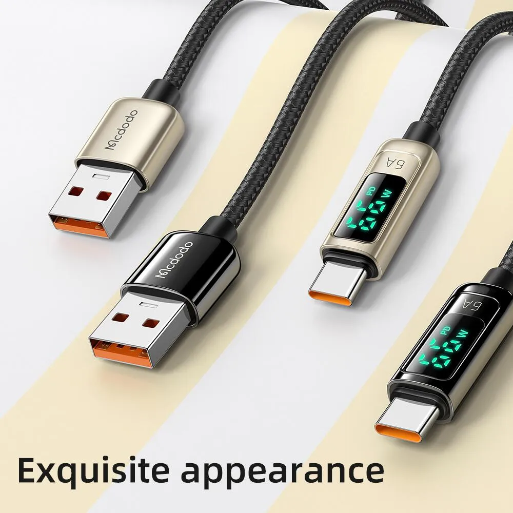 Mcdodo Digital Pro USB-A to USB-C Cable 6A (1.2M)