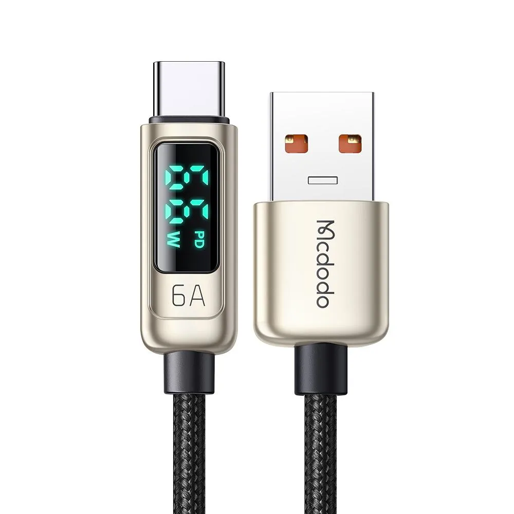 Mcdodo Digital Pro USB-A to USB-C Cable 6A (1.2M)