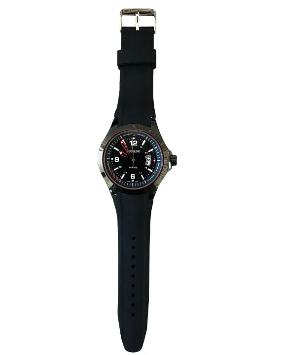 Men's Fashion Watch Asteroid Black- Mens - Fashion - Accessories