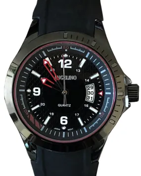 Men's Fashion Watch Asteroid Black- Mens - Fashion - Accessories