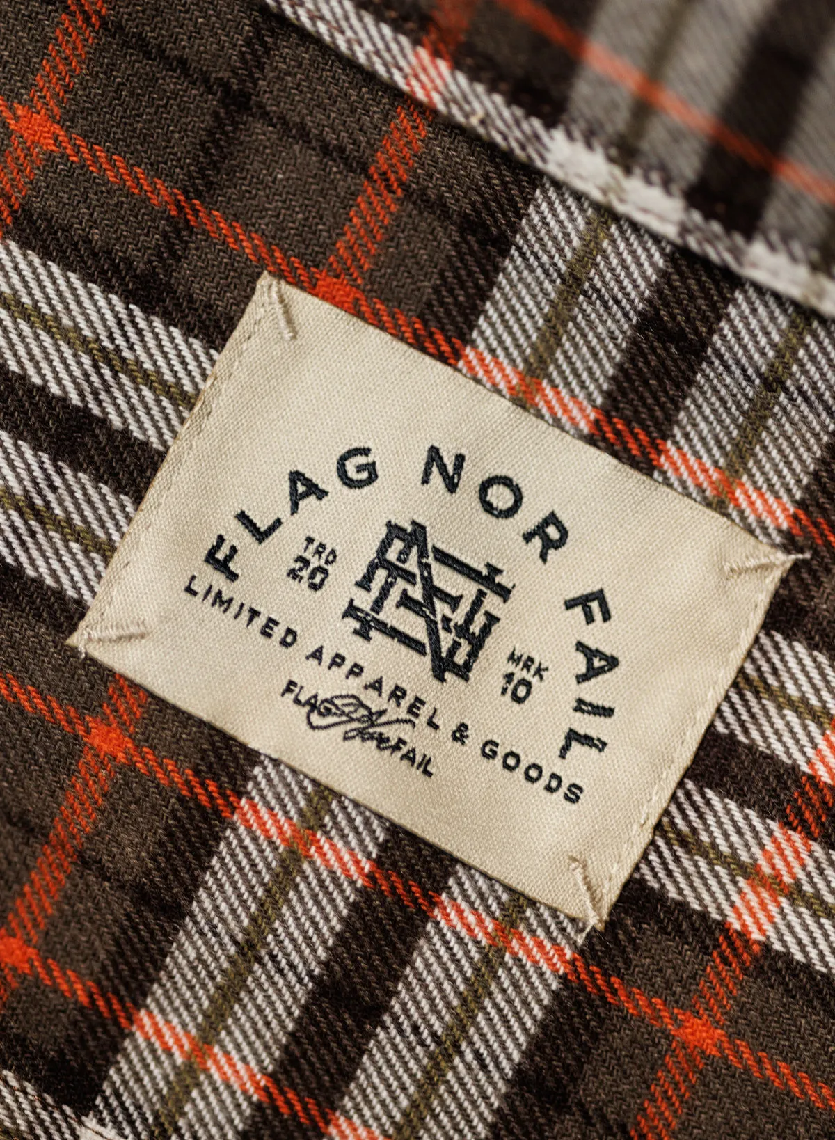 MEN'S FOREVER FLANNEL - ORANGE