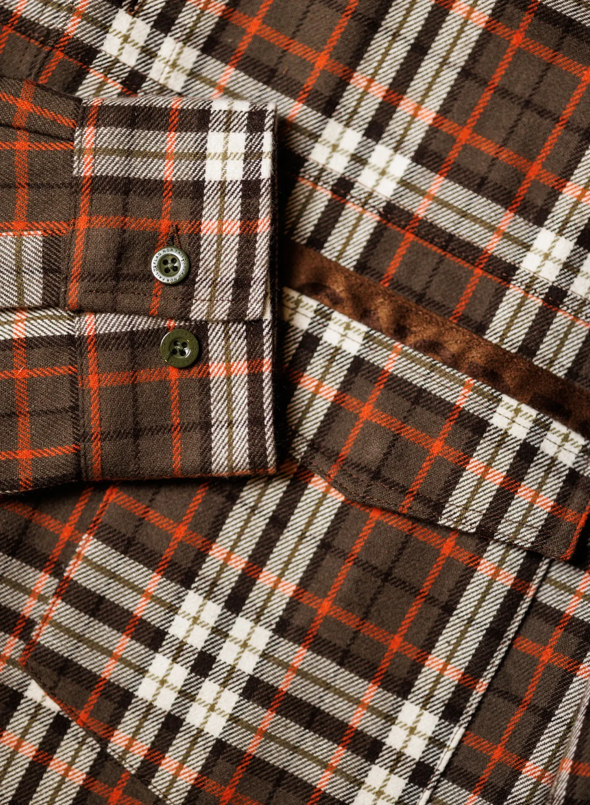 MEN'S FOREVER FLANNEL - ORANGE