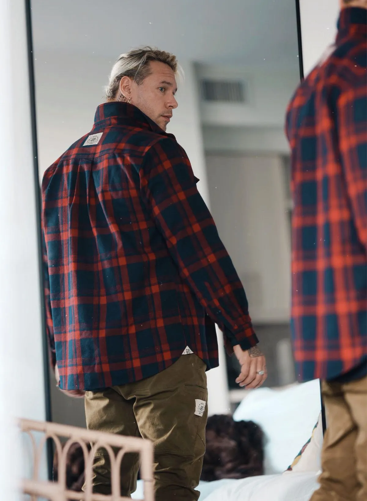 MEN'S FOREVER FLANNEL - RED