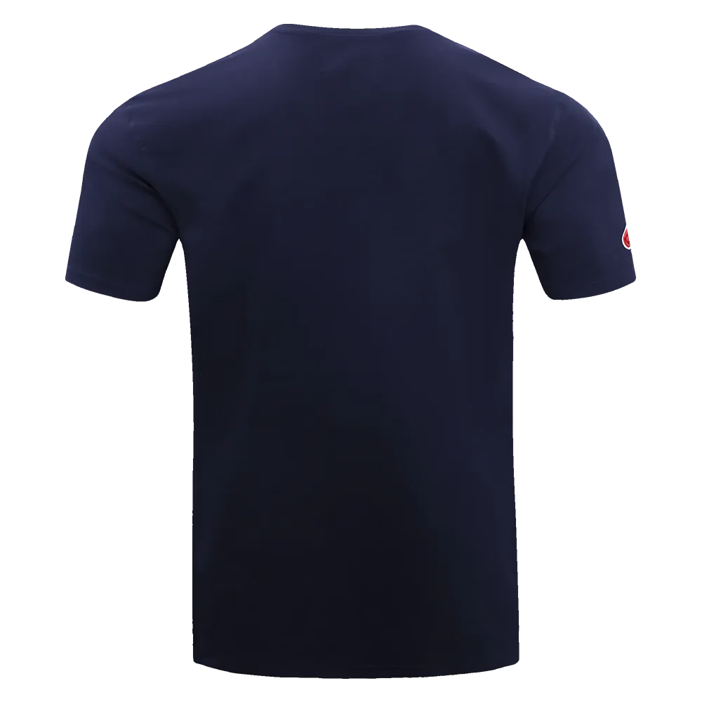 MLB ATLANTA BRAVES OLD ENGLISH MEN'S TOP (MIDNIGHT NAVY)