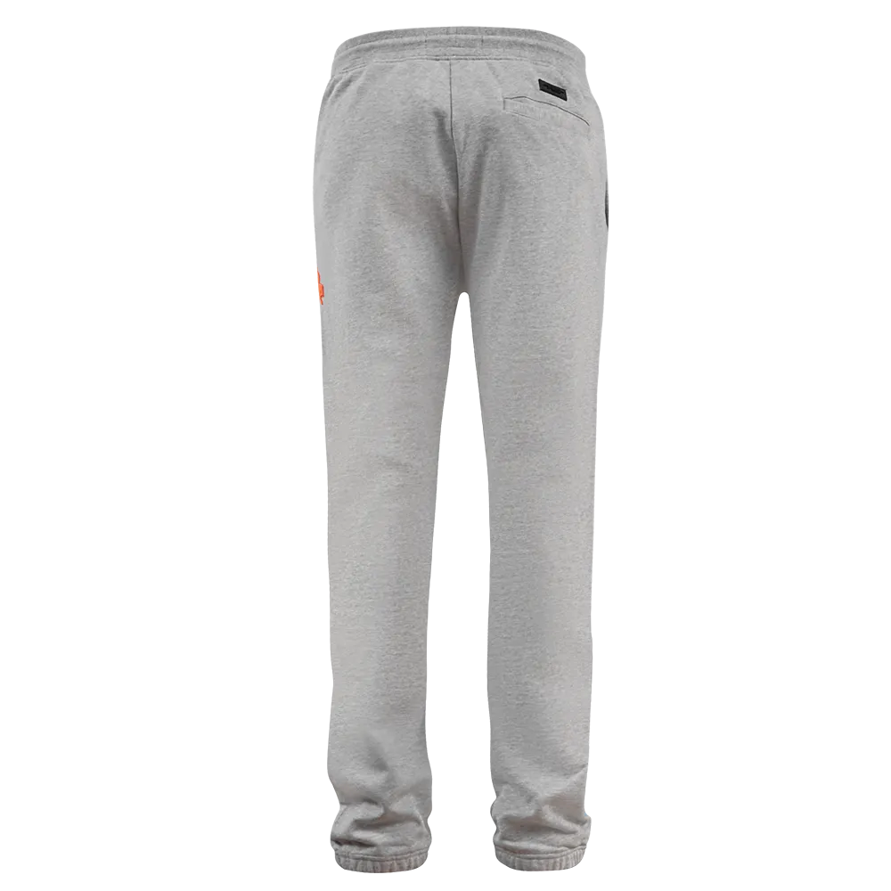 MLB BALTIMORE ORIOLES OLD ENGLISH MEN'S SWEATPANT (HEATHER GREY)