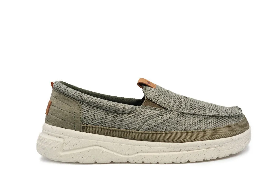 MOCASSINI MAKENA SLIP ON MILITARY