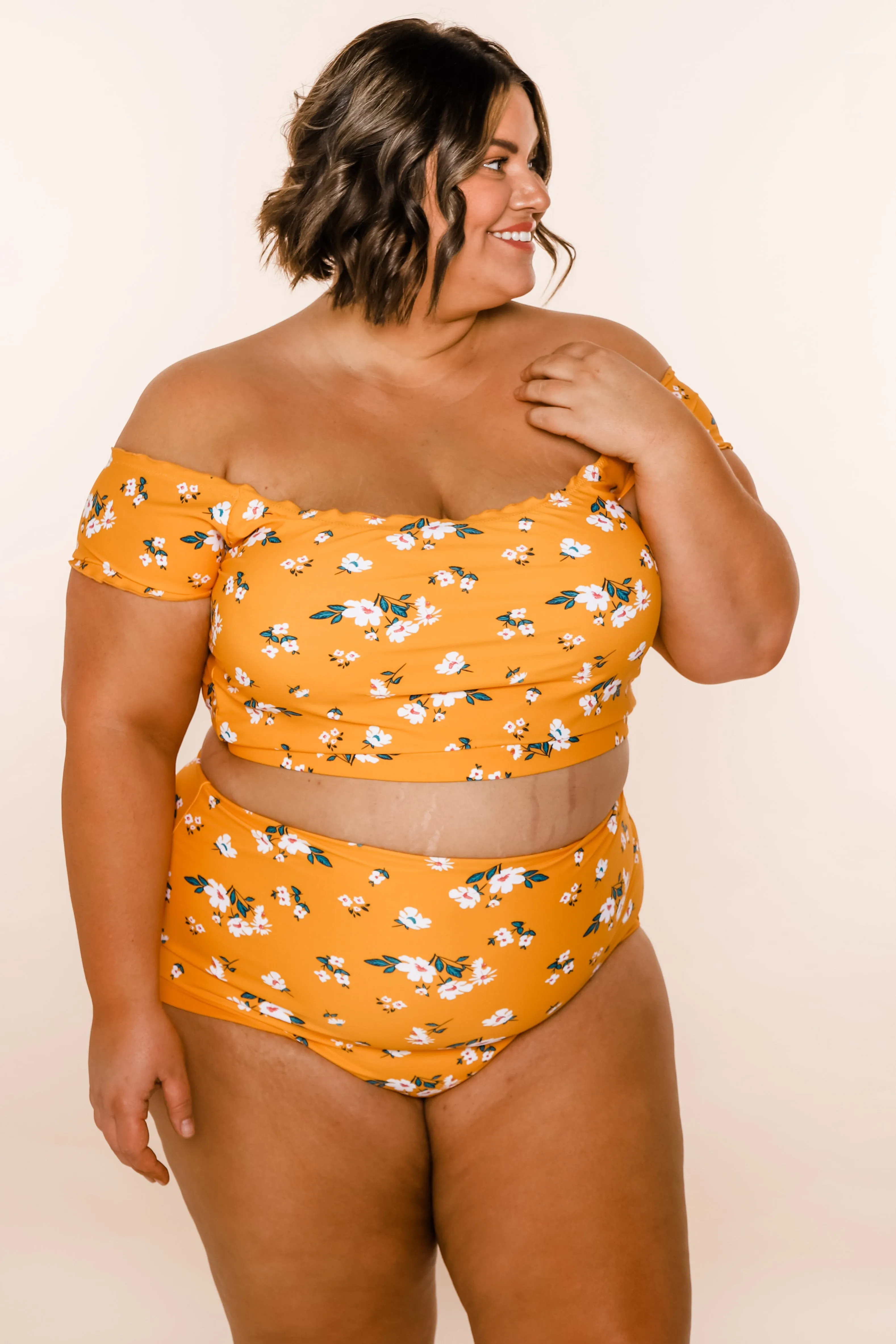 Mo'orea Top | Mango Floral | Final Sale