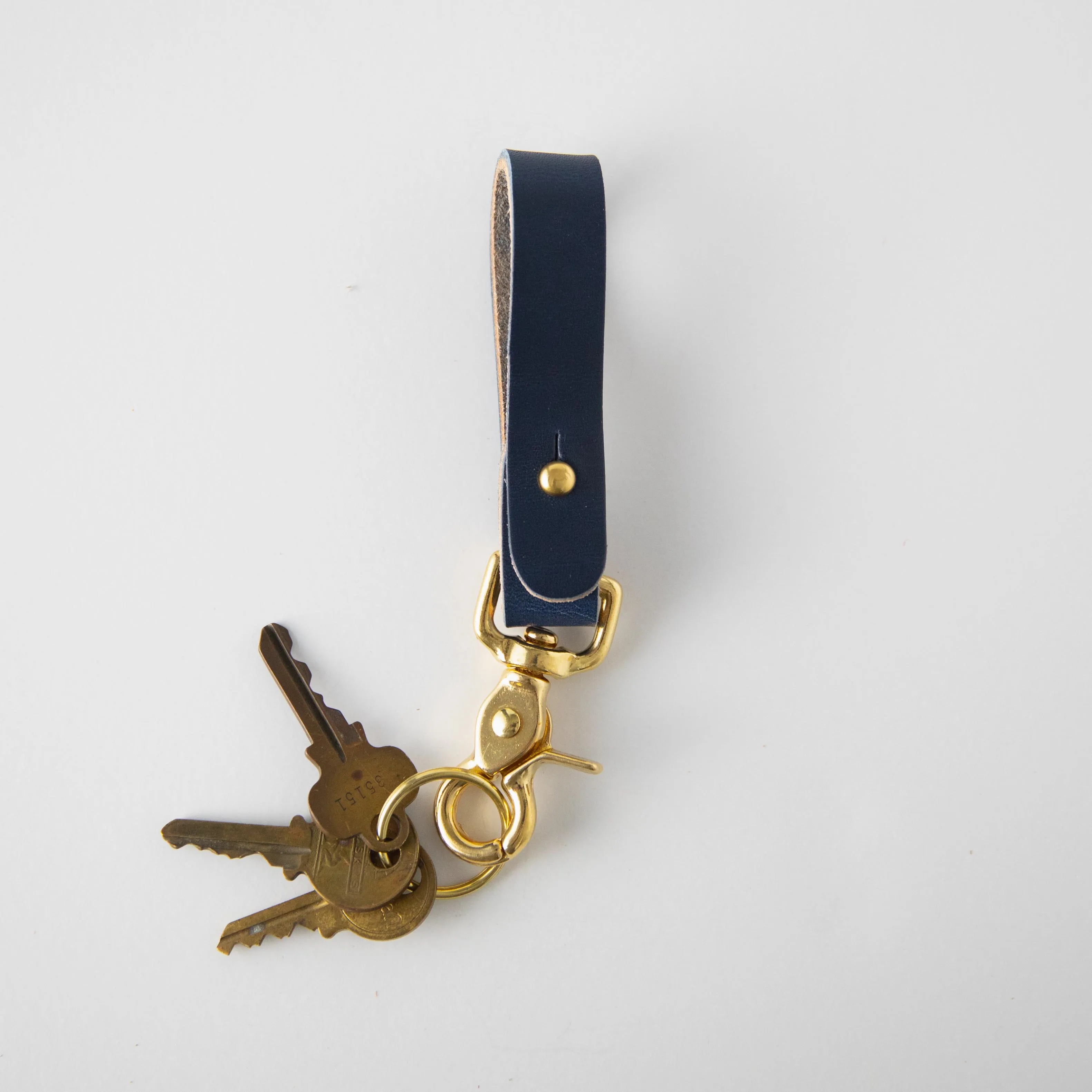 Navy Key Lanyard