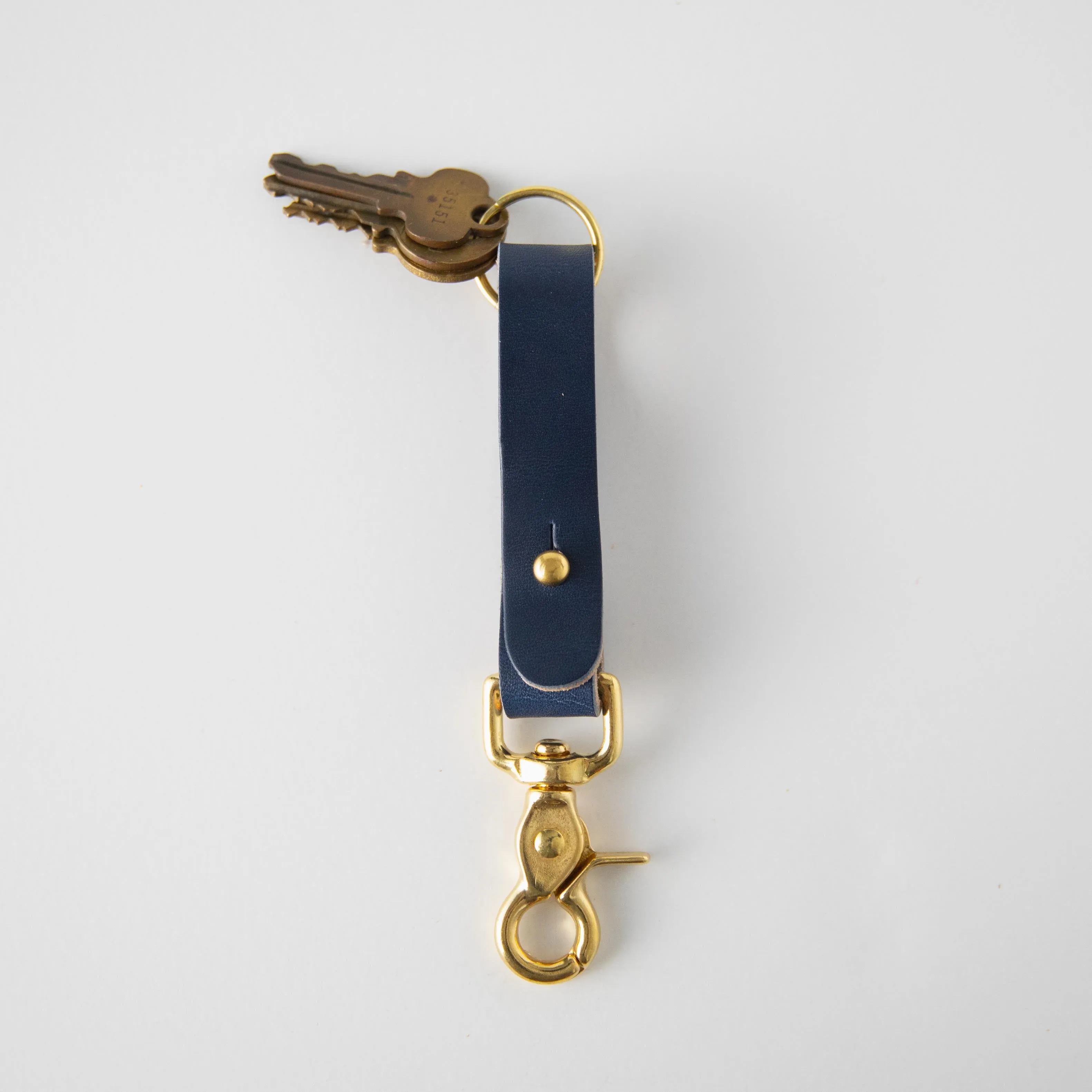 Navy Key Lanyard