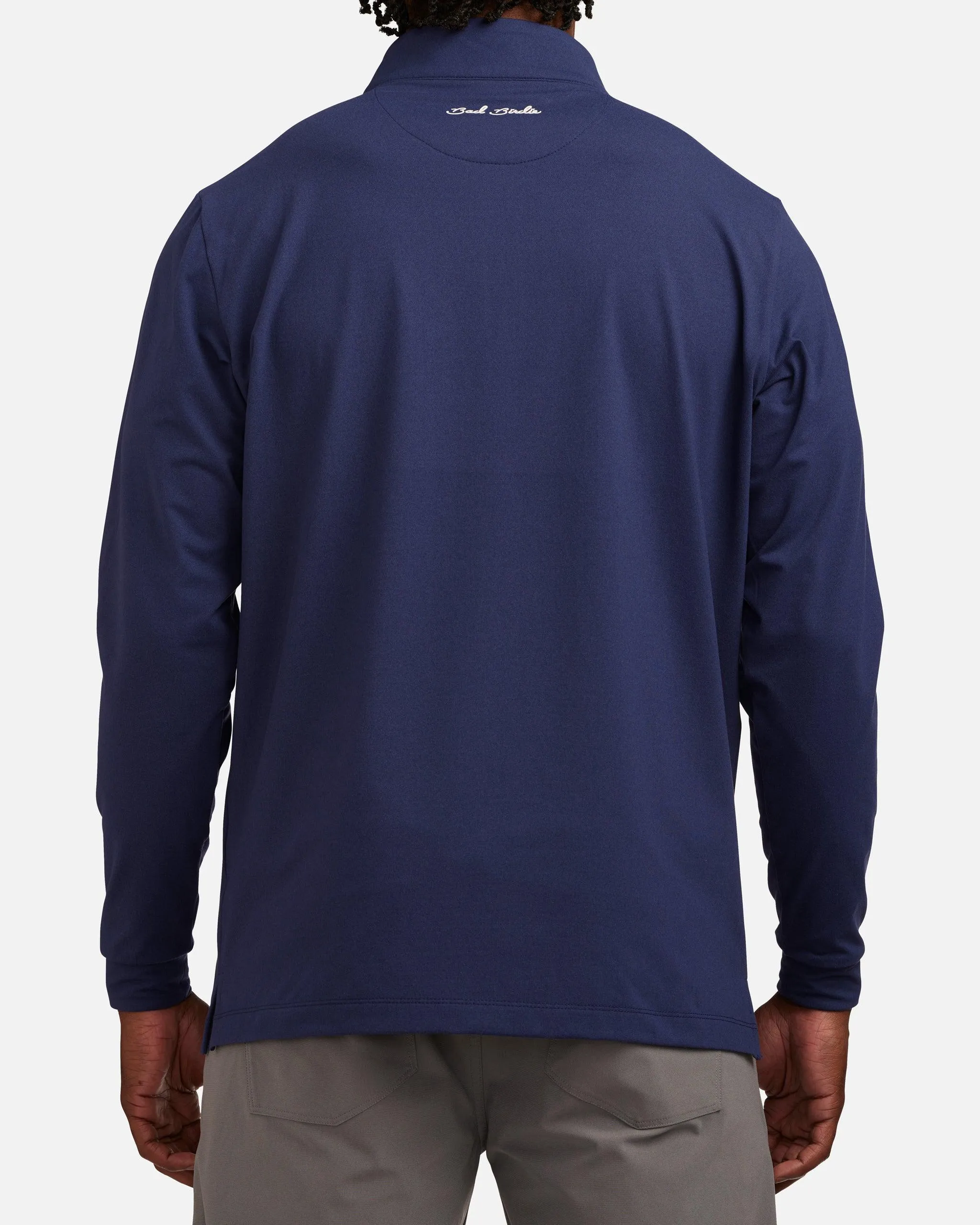 Navy Quarterzip