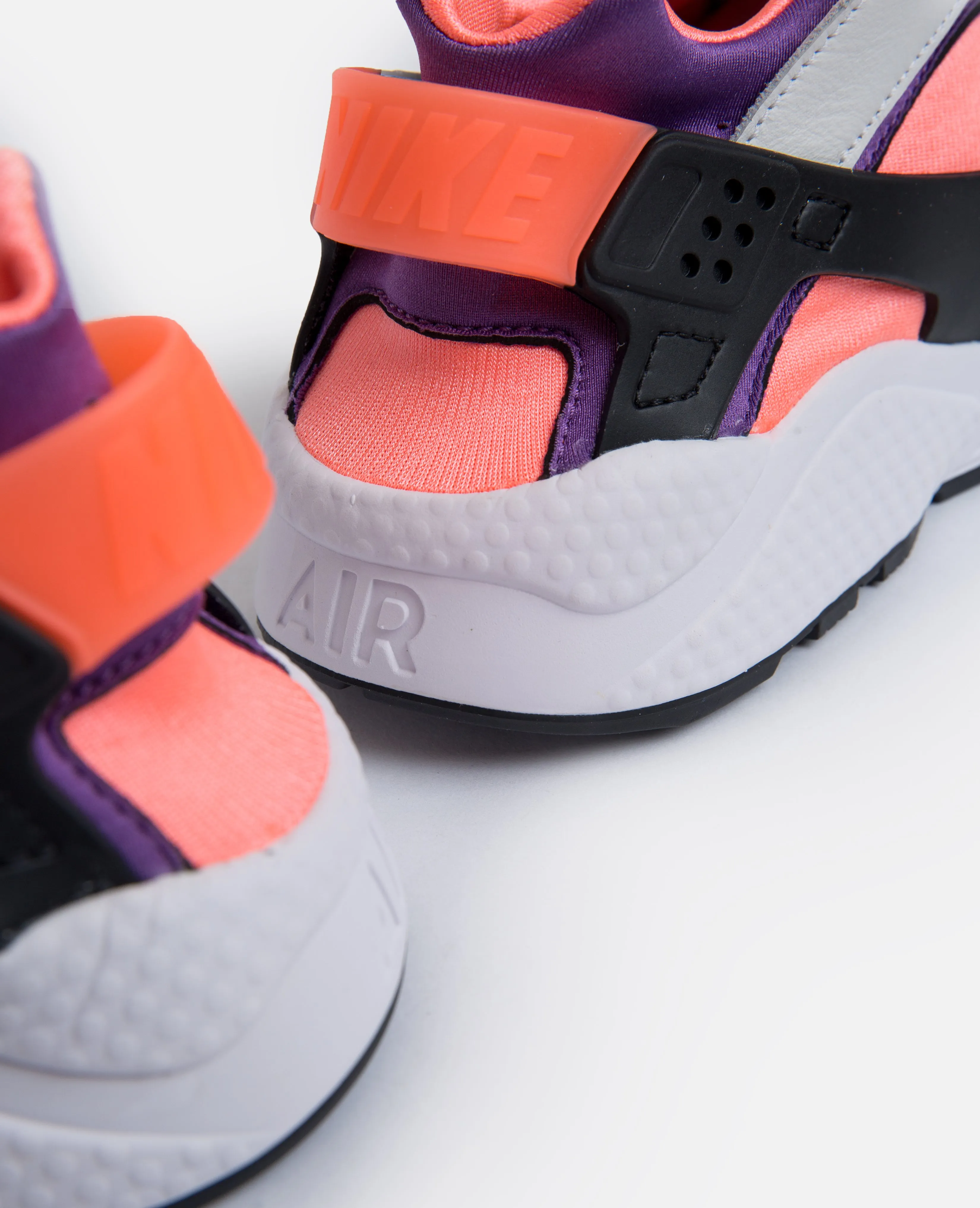 Nike Air Huarache (White/Purple-Bright Mango-Black)