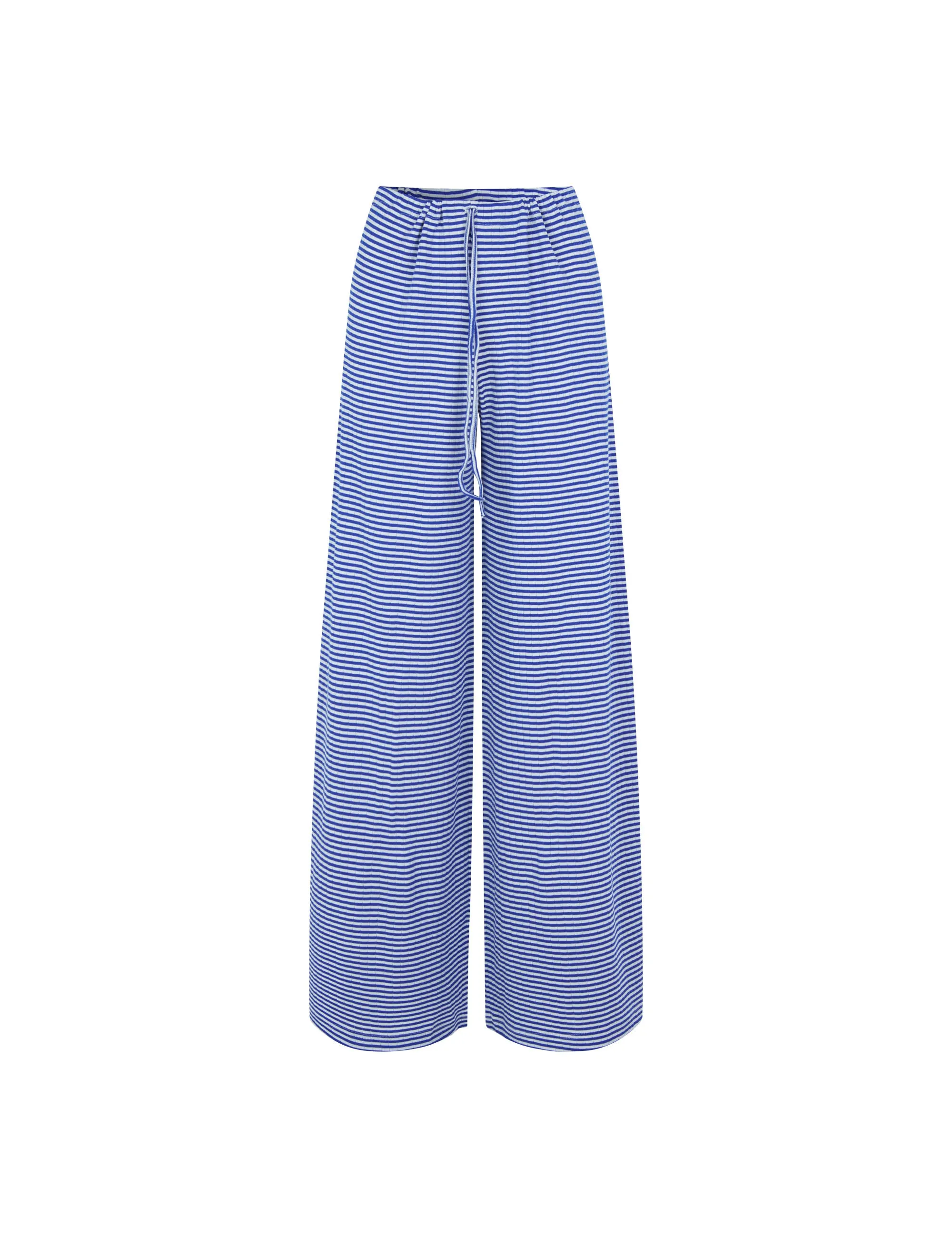 NPS Nova Pants Fine Stripe, Klein/Ecru