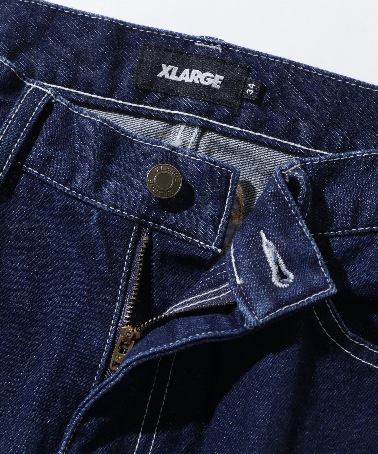 OLD ENGLISH LOGO DENIM PANTS