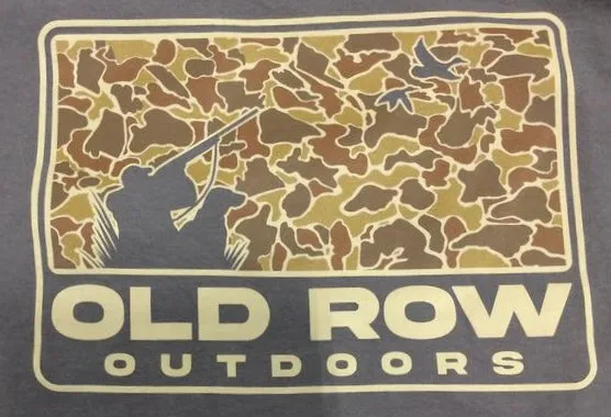 Outdoor 80s Camouflage Pocket T-Shirt from Old Row